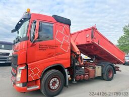 VOLVO FH460/Meiller3S-Kipper+PalfingerPK13001+Funk+TÜV