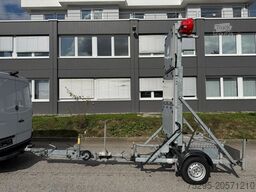 Trebbiner 1 Achs LED Vorwarntafel verzinkt