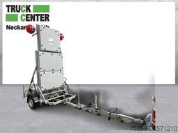  Trebbiner 1 Achs LED Vorwarntafel verzinkt