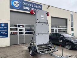 Trebbiner 1 Achs LED Vorwarntafel verzinkt