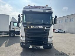 SCANIA R520 V8 HIGHLINE, OPTICRUISE, RETARDER, E6, HYDRAULIK