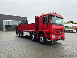 Mercedes-Benz Actros 4151 V8 8x4 Hiab 477 E-6, Winch Euro 5