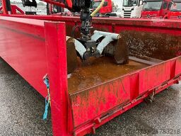 Palfinger Abrollcontainer Kran Crane bucket