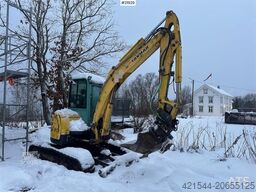 Yanmar VIO57-U excavator with rototilt and 3 buckets