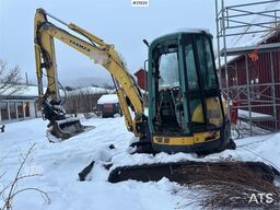 Yanmar VIO57-U excavator with rototilt and 3 buckets