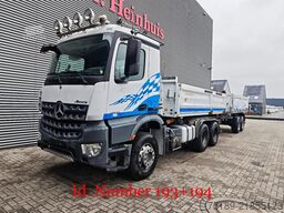 Mercedes-Benz Arocs 2642 6x4 Meiller 3 Seitenkipper + Schmitz...