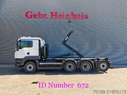 MAN TGS 35.480 8x4 tridem Joab 20 Tons Hooklift