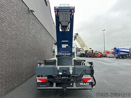 MAN TGL 7.190 4X2 BB BOCKER AK37/4000 + JIB MONTAGE...