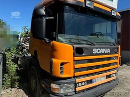 Scania 124G hook truck w/ Palift hook with articulation S