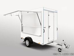 TOMPLAN Verkaufsanhänger THEK 251 Theke Imbissanhänger