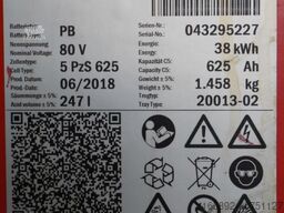 GBD 80 Volt 5 PzS 625 Ah