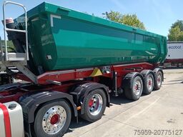 SCHWARZMÜLLER 3-A ALU-MULDE mHARDOX ALCOA 25m3 SAF 5420kgPlane