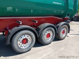 SCHWARZMÜLLER 3-A ALU-MULDE mHARDOX ALCOA 25m3 SAF 5420kgPlane