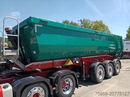 SCHWARZMÜLLER 3-A ALU-MULDE mHARDOX ALCOA 25m3 SAF 5420kgPlane