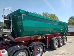 SCHWARZMÜLLER 3-A ALU-MULDE mHARDOX ALCOA 25m3 SAF 5420kgPlane