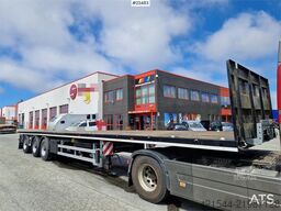 Alim Trailer Straight Semi with container locks, securi