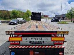 Alim Trailer Straight Semi with container locks, securi