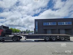 Alim Trailer Straight Semi with container locks, securi