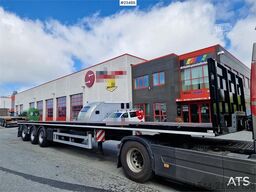 Alim Trailer Straight Semi with container locks, securi