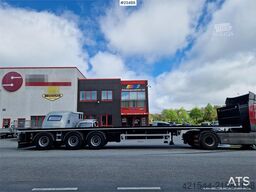 Alim Trailer Straight Semi with container locks, securi
