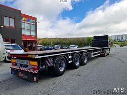 Alim Trailer Straight Semi with container locks, securi