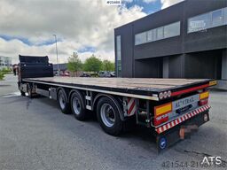 Alim Trailer Straight Semi with container locks, securi