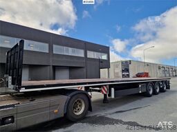 Alim Trailer Straight Semi with container locks, securi