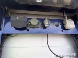 Istrail 3 axle machine trailer w/ 2 sets of tires, boom, t