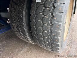 Istrail 3 axle machine trailer w/ 2 sets of tires, boom, t