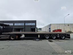 Alim Trailer Straight Semi with container locks, securi