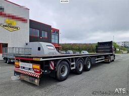 Alim Treyler Flatbed with container locks and friction
