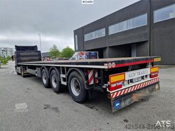 Alim Treyler Flatbed with container locks and friction