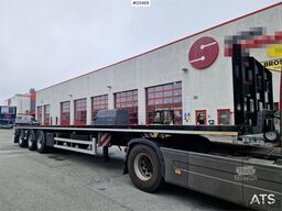 Alim Trailer Straight Semi with container locks, securi