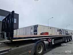 Alim Trailer Straight Semi with container locks, securi