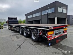 Alim Trailer Straight Semi with container locks, securi