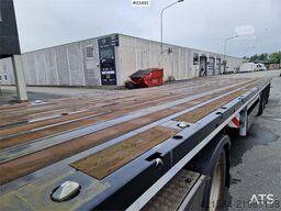 Alim Trailer Straight Semi with container locks, securi