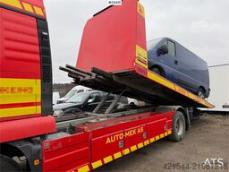 MAN TGM 4x2 tow truck w/ 6 seats, tow boom and Isoli b