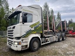 Scania R730 Timber Truck – Loglift Crane