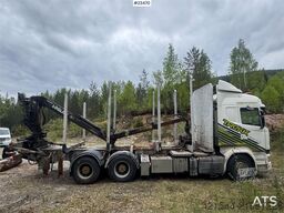 Scania R730 Timber Truck – Loglift Crane