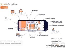 Fiat Talento Campervan 2 Schlafplätze | Küche | Reisefertig