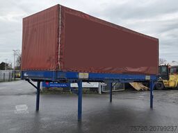 Kögel Wechselbrücke EN 74 9 Stck. identisch vorhanden Edscha Verdeck | 7,45 m lang