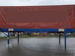 Kögel Wechselbrücke EN 74 9 Stck. identisch vorhanden Edscha Verdeck | 7,45 m lang