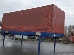 Kögel Wechselbrücke EN 74 9 Stck. identisch vorhanden Edscha Verdeck | 7,45 m lang