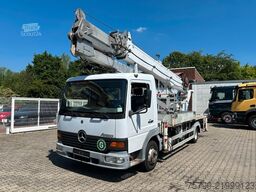 MERCEDES-BENZ 818 +Böcker AK 32-1200 Dachdeckerkran +Seilwinde