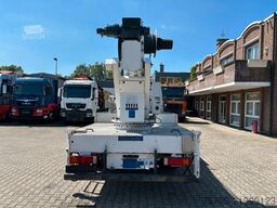 MERCEDES-BENZ 818 +Böcker AK 32-1200 Dachdeckerkran +Seilwinde