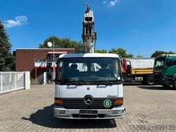 MERCEDES-BENZ 818 +Böcker AK 32-1200 Dachdeckerkran +Seilwinde