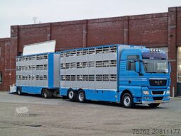 MAN TGX 26.440 6x2*4 - 3 deck Livestock - Water & V...