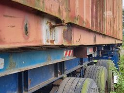 Fruehauf Oplegger container+ 1000 lames steel