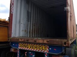 Fruehauf Oplegger container+ 1000 lames steel