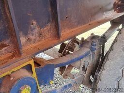 Fruehauf Oplegger container+ 1000 lames steel